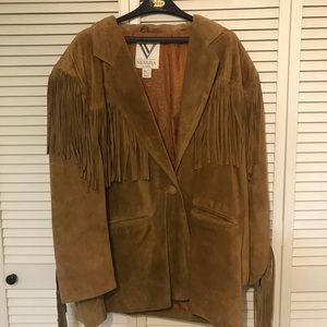 Fringe Suede Jacket